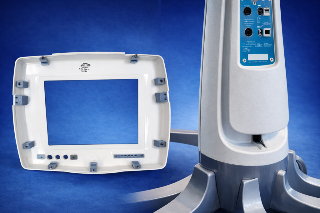 Attachment Features and Bonding usually done on pressure forming parts